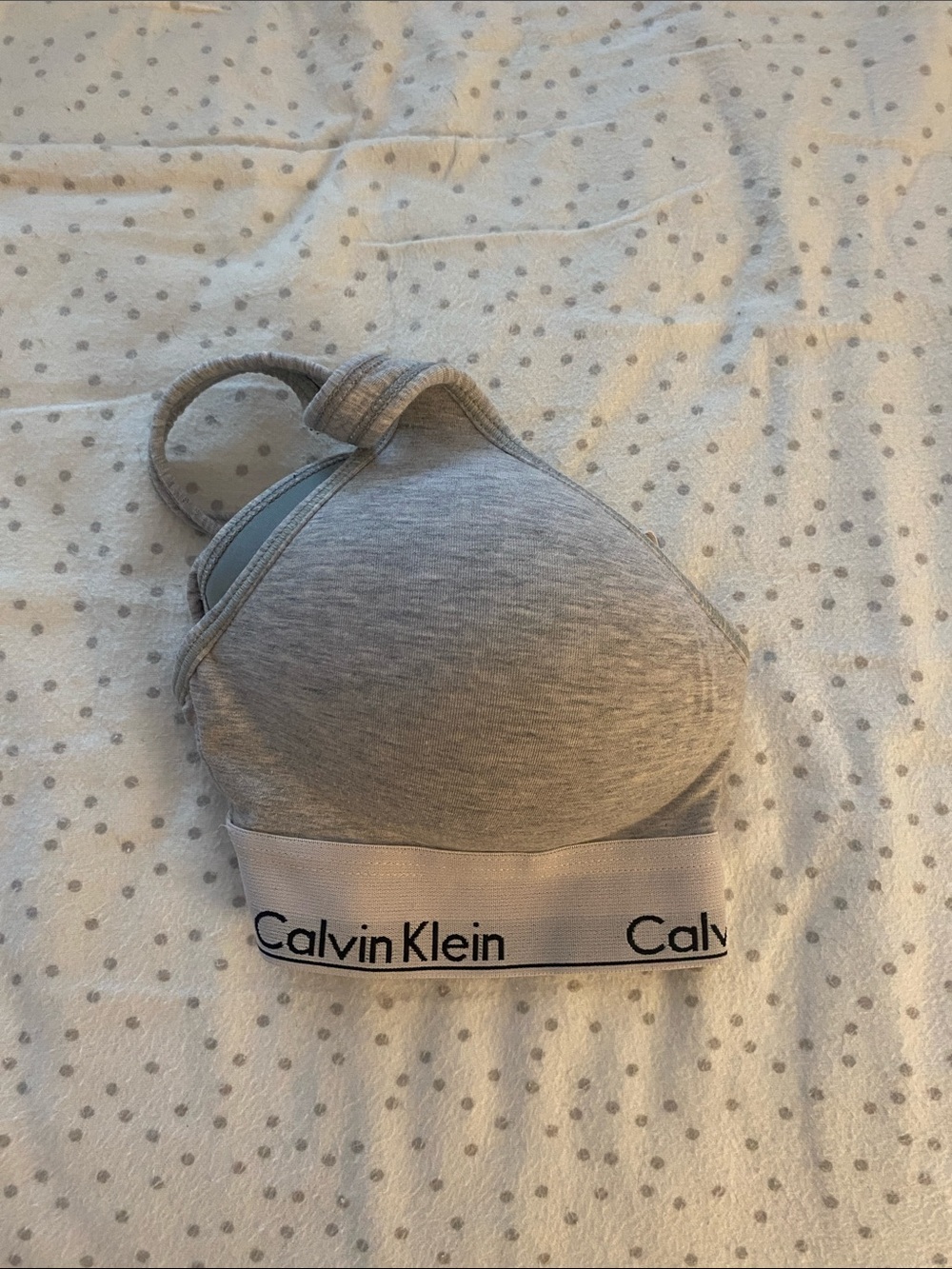 Calvin Klein Light Grey Bralette